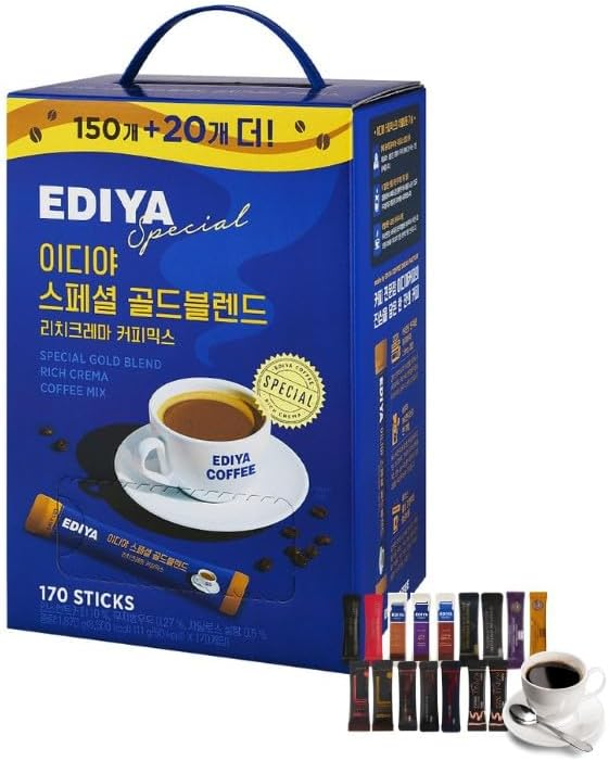 韓国大手カフェチェーンのコーヒー・EDIYA COFFEE