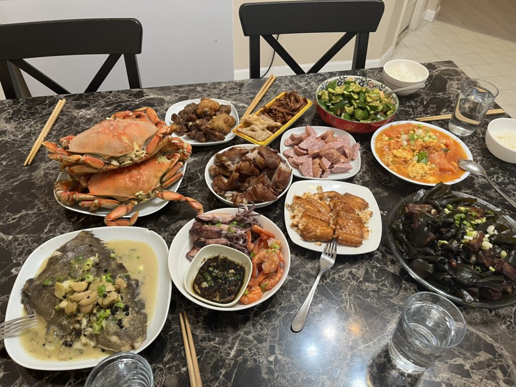 家族と会うことが多い
