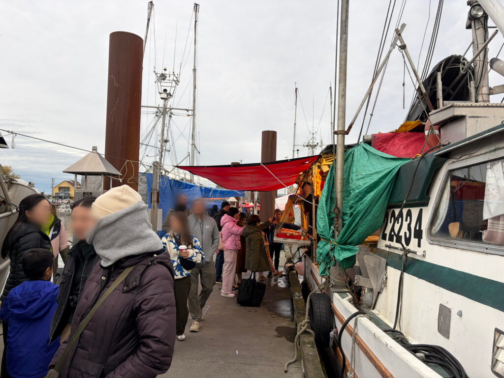 魚① フィッシャーマンズワーフ（Fisherman’s Wharf）を散歩