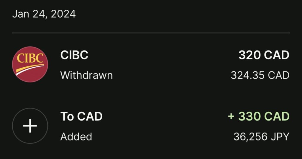 Wiseキャッシュアウト