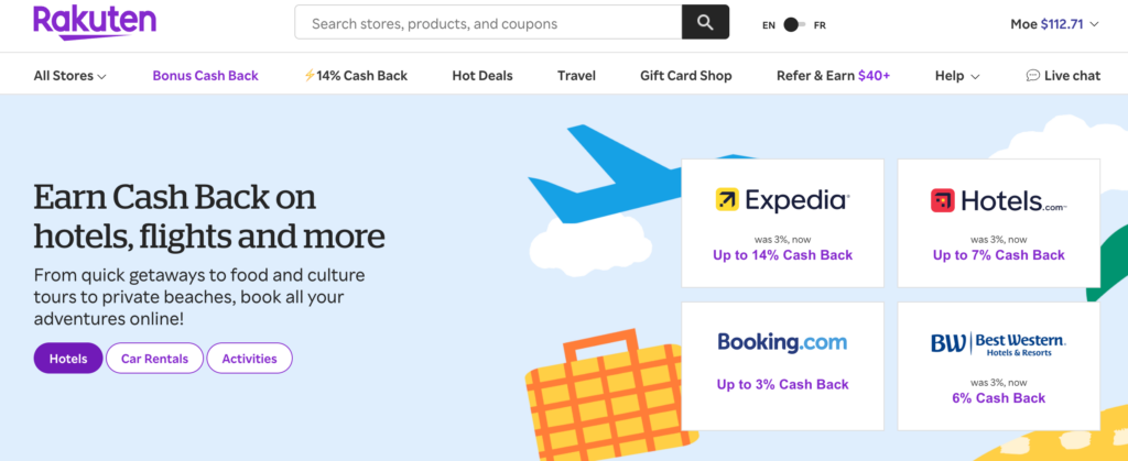 Rakutenのキャッシュバックを使う