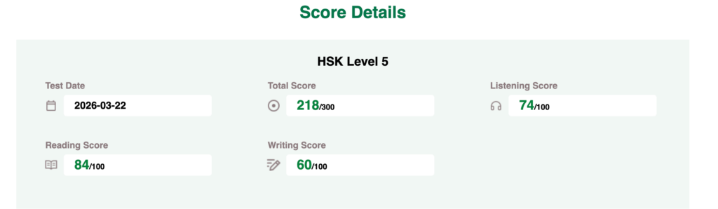 HSK5級